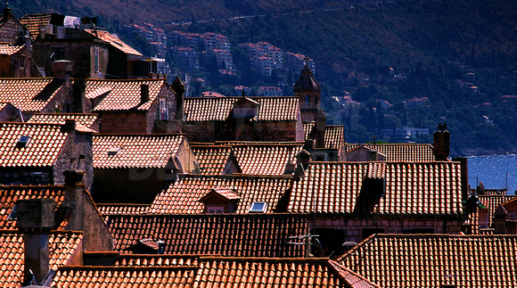 Dubrovnik Croatia roofs 02