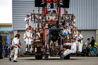 Giant marionettes of Royal de Luxe in Leeuwarden 2018